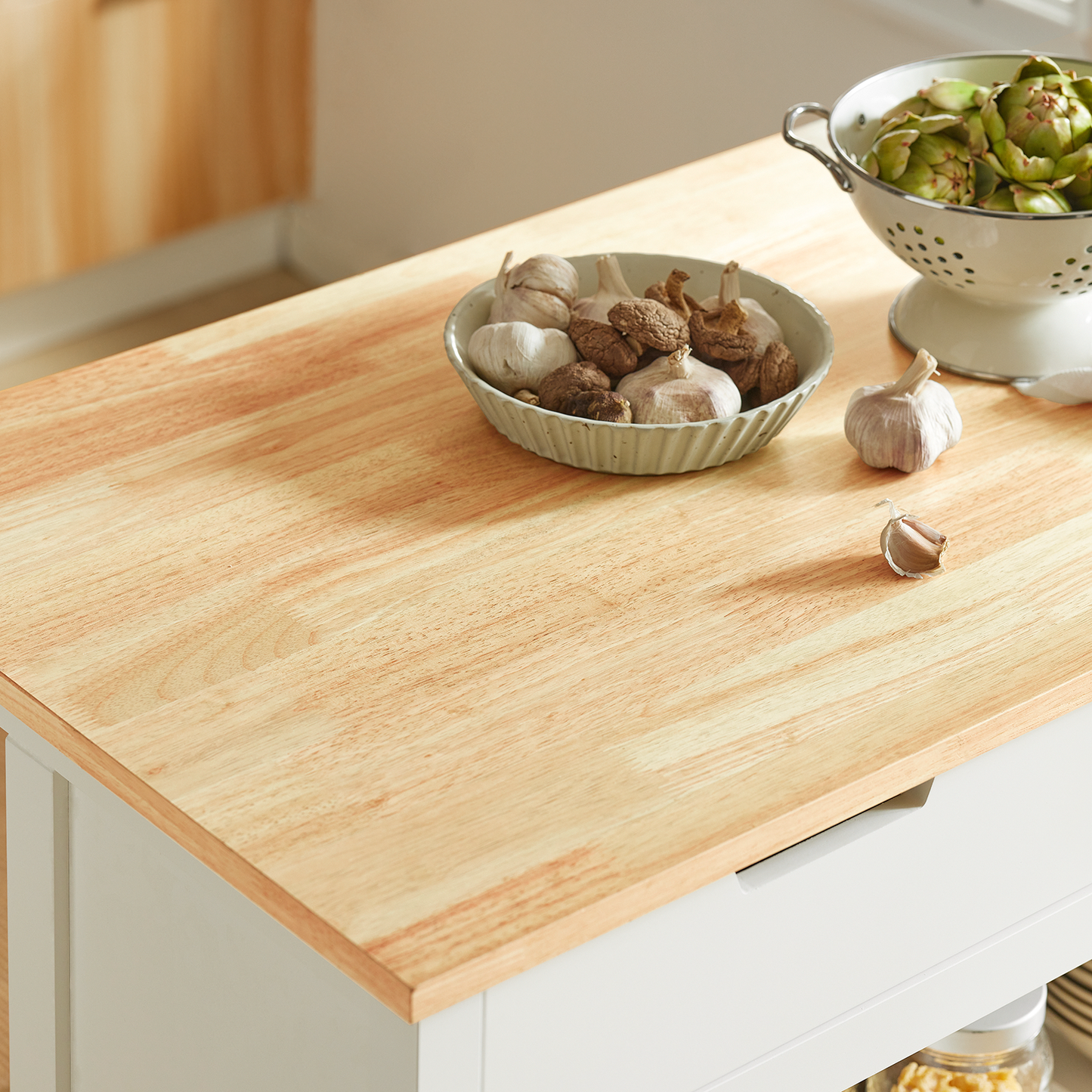 Chariot de service de rangement de cuisine SoBuy, meuble de cuisine FKW74-WN