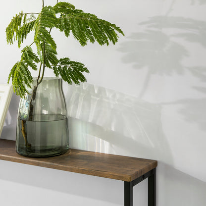 SoBuy FSB19-N, Console, Table d'entrée, Table d'appoint, Table de canapé, L 120 x P 20 x H 65 cm