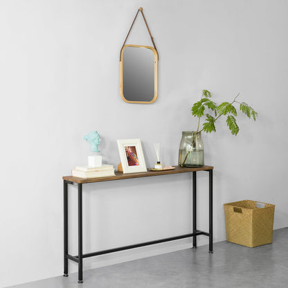 SoBuy FSB19-N, Console, Table d'entrée, Table d'appoint, Table de canapé, L 120 x P 20 x H 65 cm