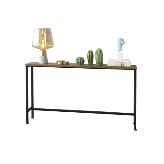 SoBuy FSB19-N, Console, Table d'entrée, Table d'appoint, Table de canapé, L 120 x P 20 x H 65 cm