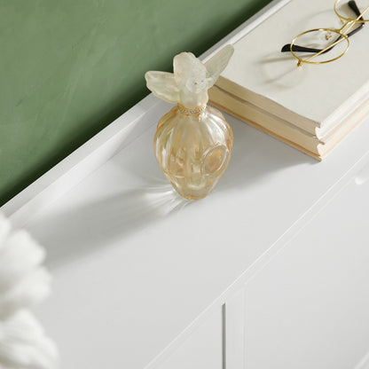 Meuble à chaussures SoBuy FSR100-W, 4 tiroirs, étagère à chaussures, meuble de rangement pour chaussures