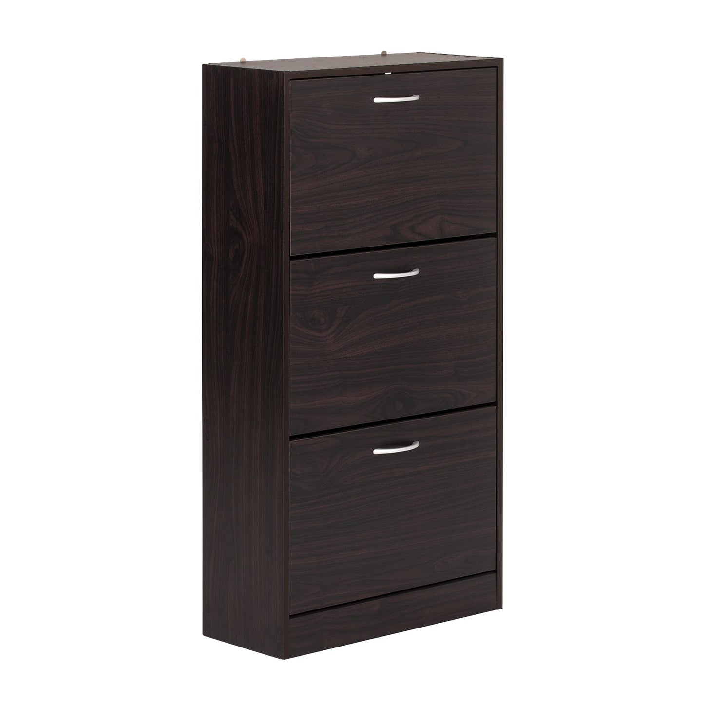 Meuble à chaussures SoBuy FSR110-BR, 3 tiroirs, étagère à chaussures, meuble de rangement pour chaussures