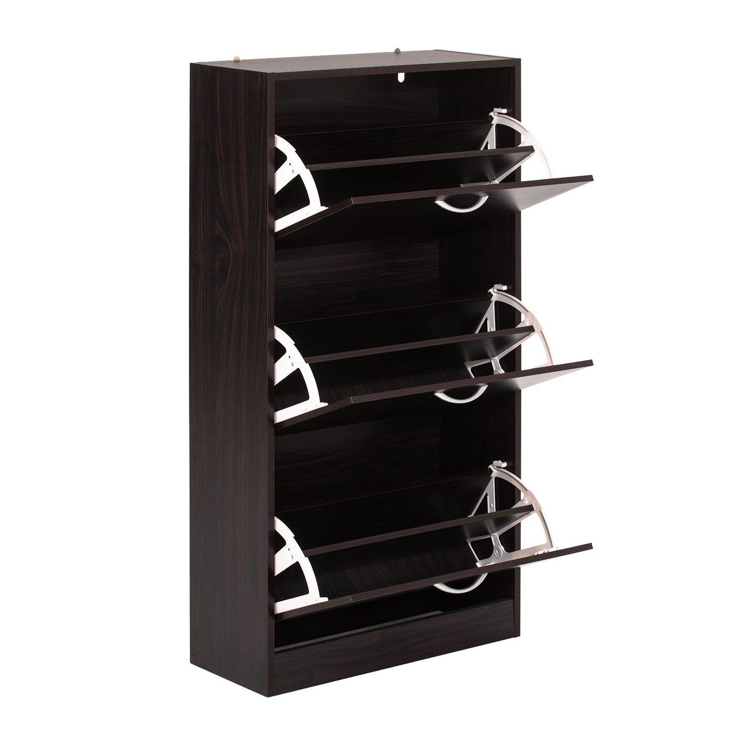 Meuble à chaussures SoBuy FSR110-BR, 3 tiroirs, étagère à chaussures, meuble de rangement pour chaussures