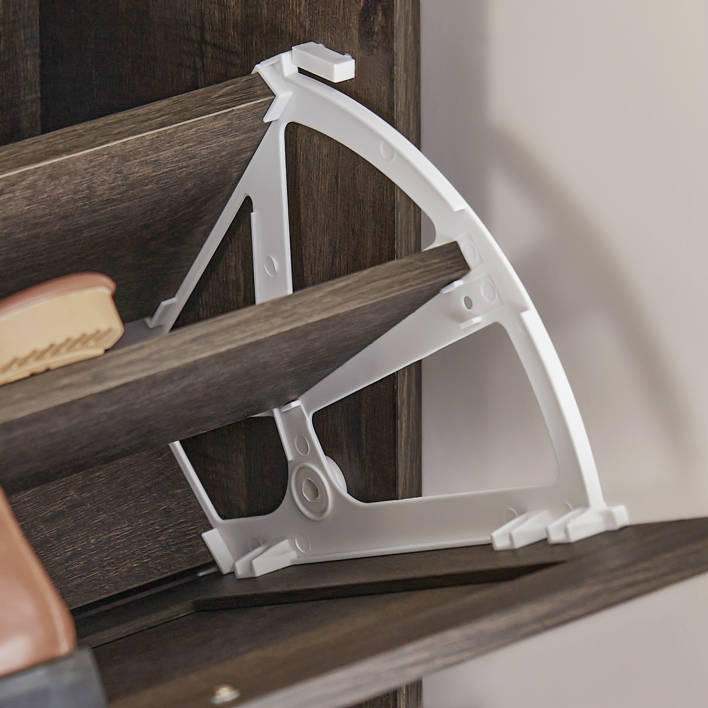 Meuble à chaussures SoBuy à 2 tiroirs, étagère à chaussures, armoire de rangement pour chaussures FSR137-BR