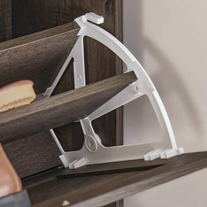 Meuble à chaussures SoBuy à 2 tiroirs, étagère à chaussures, armoire de rangement pour chaussures FSR137-BR