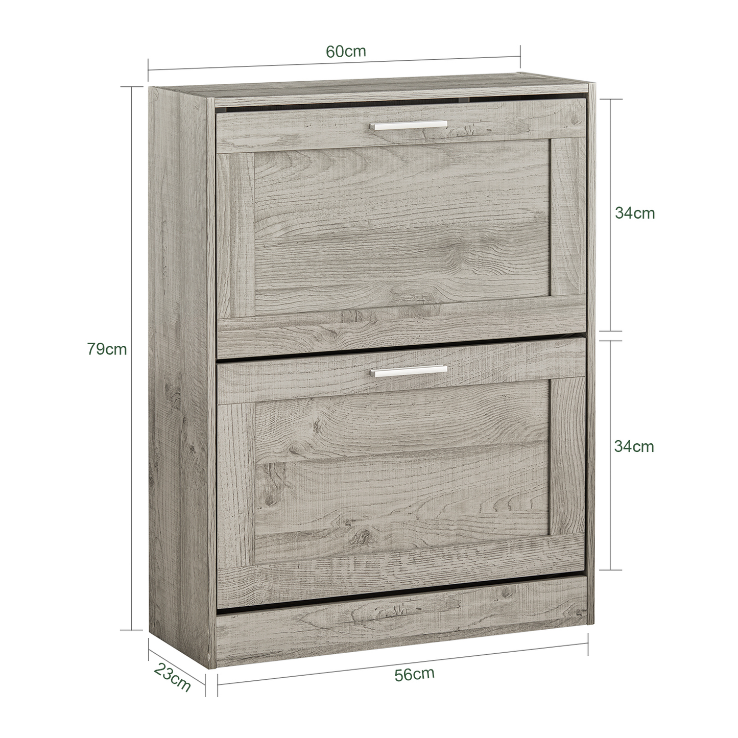 Meuble à chaussures SoBuy FSR137-HG - Étagère à chaussures - Rangement pour chaussures