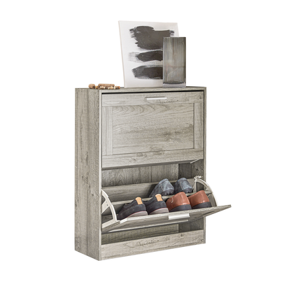 Meuble à chaussures SoBuy FSR137-HG - Étagère à chaussures - Rangement pour chaussures