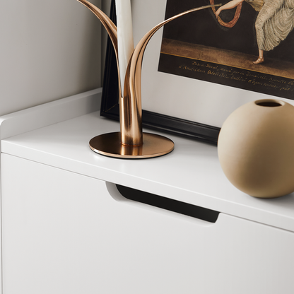 Meuble à chaussures SoBuy FSR151-W à 2 tiroirs rabattables, étagère à chaussures, meuble de rangement pour chaussures