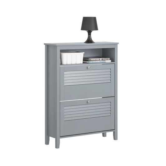 Meuble à chaussures d'entrée SoBuy, étagère à chaussures, placard de rangement pour chaussures, organisateur FSR152-HG