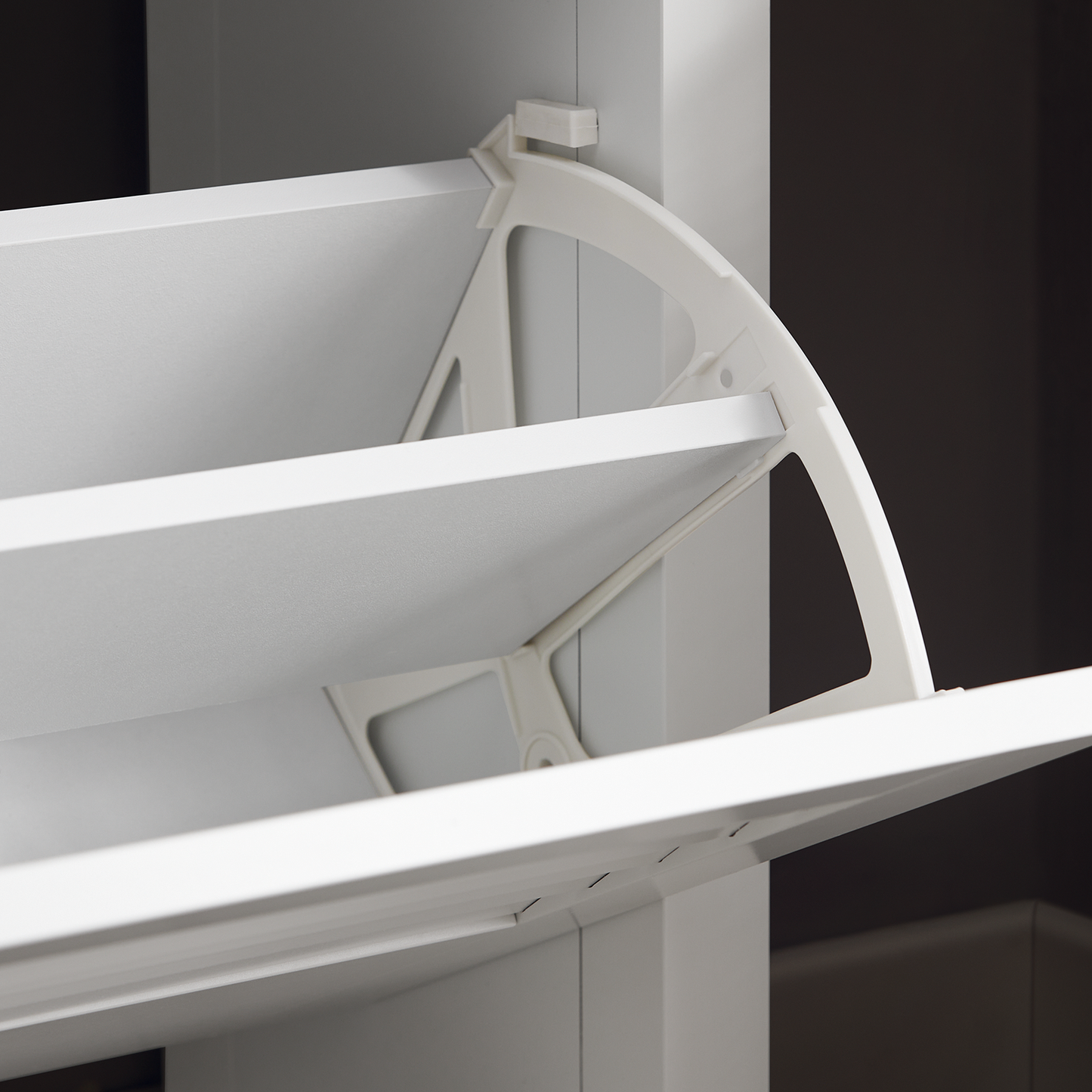 SoBuy FSR152-W, Meuble à chaussures d'entrée, étagère à chaussures, placard de rangement pour chaussures