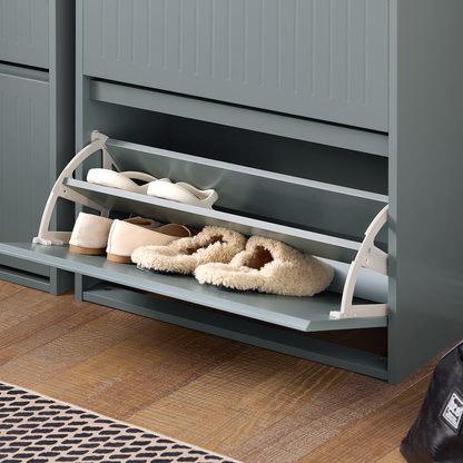 Meuble à chaussures SoBuy à 3 tiroirs rabattables, étagère à chaussures, meuble de rangement pour chaussures FSR165-H-HG