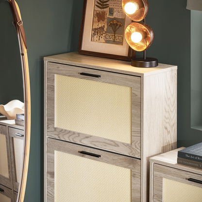 Meuble à chaussures SoBuy avec 3 tiroirs, unité de rangement FSR170-HN