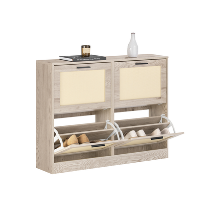 Meuble à chaussures SoBuy avec 4 tiroirs, unité de rangement FSR170-N