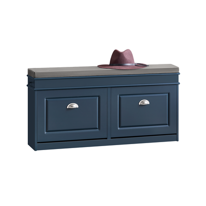 Banc à chaussures SoBuy avec tiroir rabattable et coussin d'assise FSR64-B