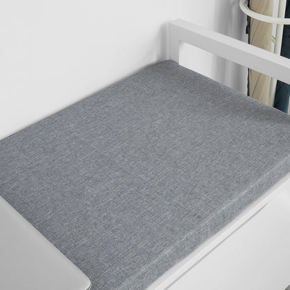 Banc de rangement SoBuy avec couvercle relevable et coussin d'assise, banc avec coffre de rangement, coffre à jouets, FSR76-W