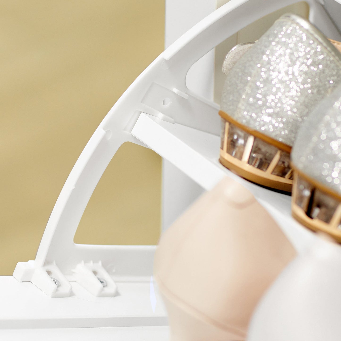 SoBuy FSR87-W, Meuble à chaussures avec 1 compartiment de rangement et 2 tiroirs