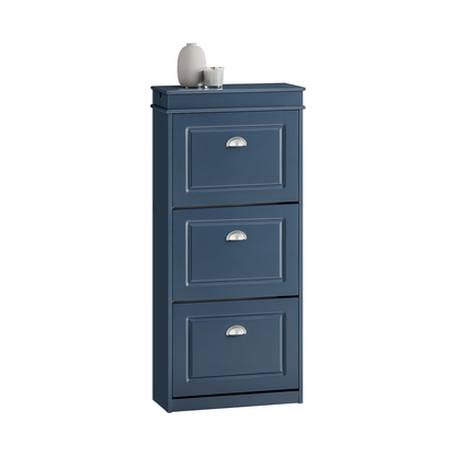 Meuble à chaussures SoBuy à 3 tiroirs, étagère à chaussures, armoire de rangement pour chaussures, blanc FSR94-B