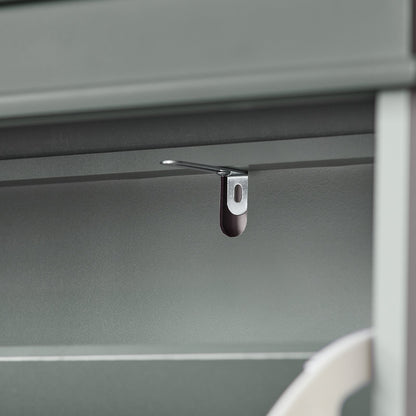 SoBuy FSR94-HG, Meuble à chaussures à 3 tiroirs, étagère à chaussures, armoire de rangement pour chaussures, gris