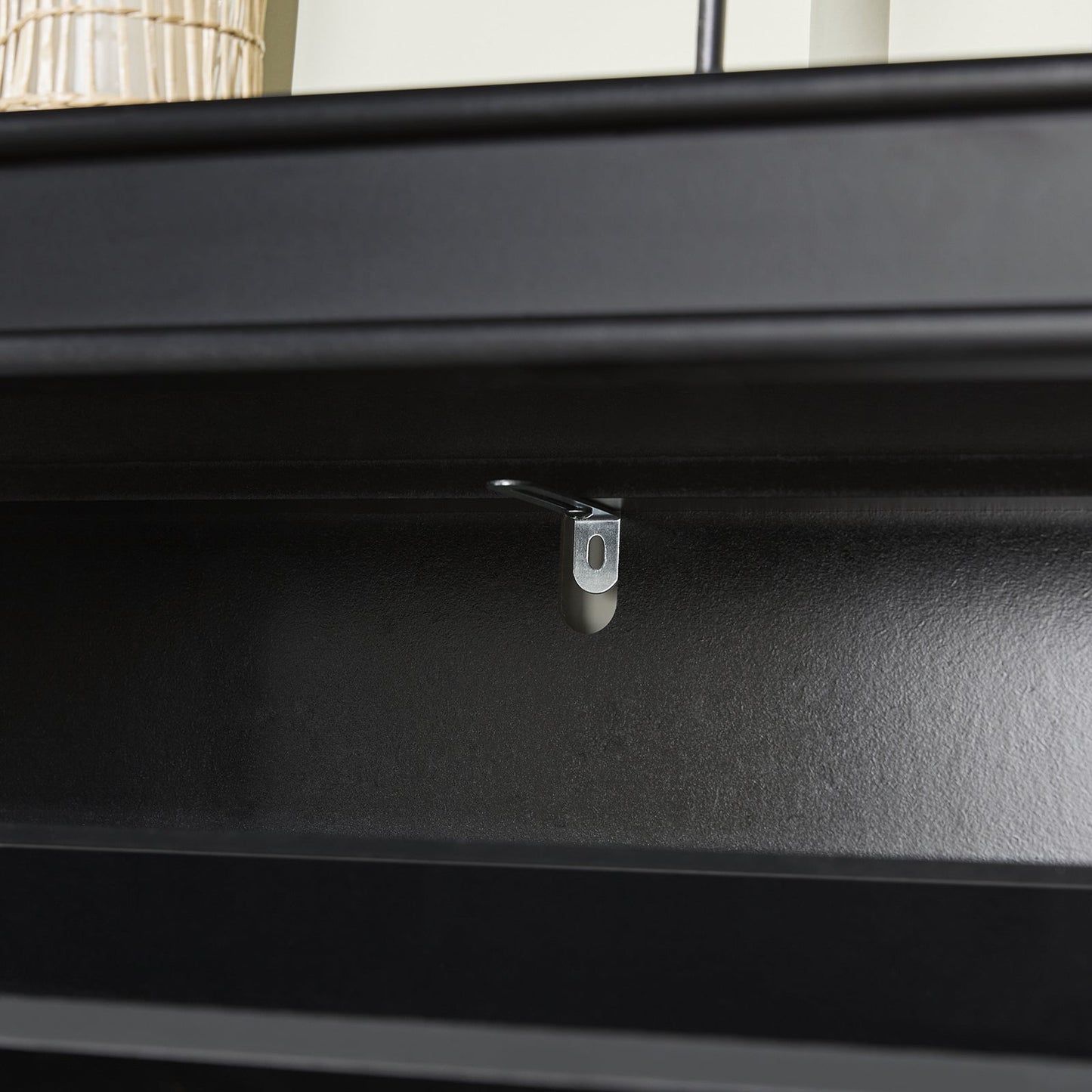 SoBuy FSR94-SCH, Meuble à chaussures à 3 tiroirs, noir