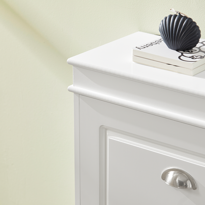 Meuble à chaussures SoBuy FSR94-W, 3 tiroirs, étagère à chaussures, meuble de rangement pour chaussures