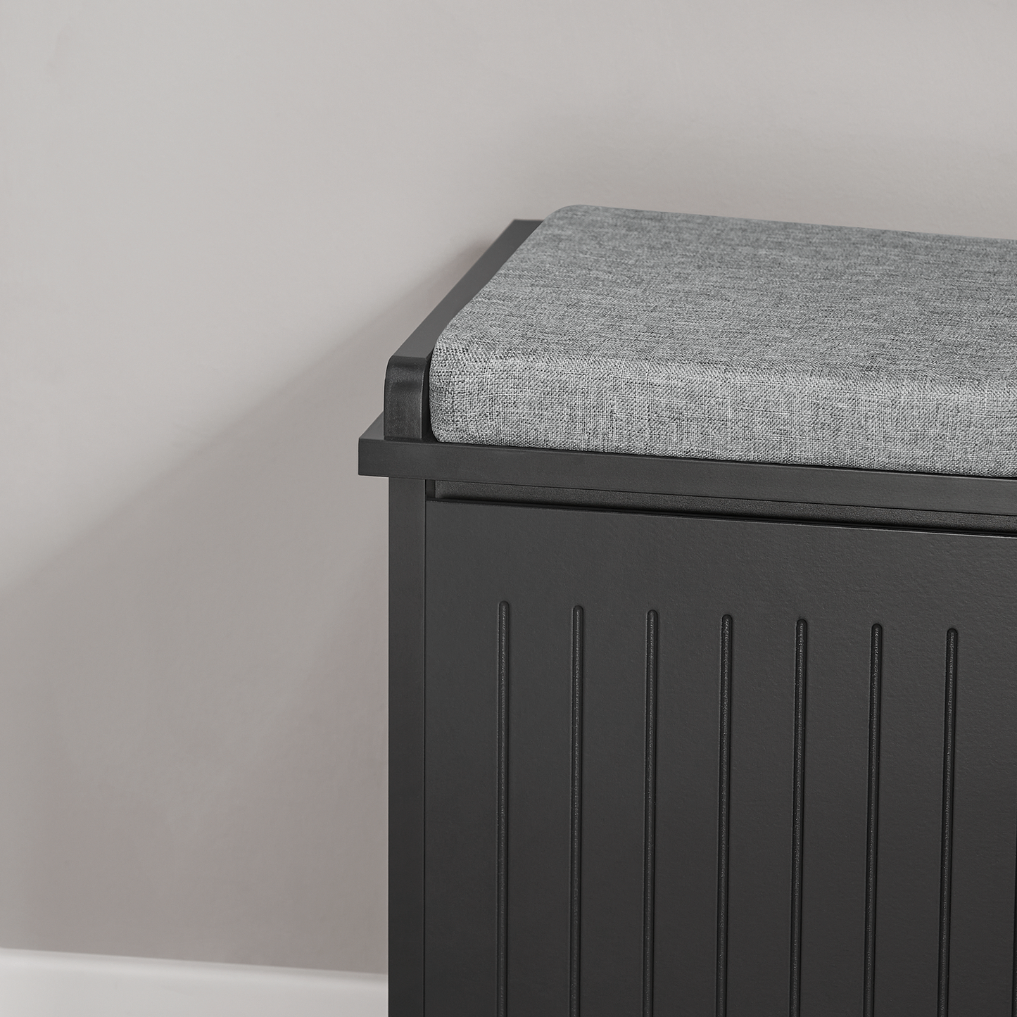 Banc à chaussures d'entrée SoBuy FSR98-SCH, étagère à chaussures, meuble à chaussures avec coussin d'assise et tiroir rabattable