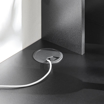 SoBuy FWT18-SCH, Bureau mural avec étagères et tiroirs de rangement, poste de travail pour bureau à domicile, noir