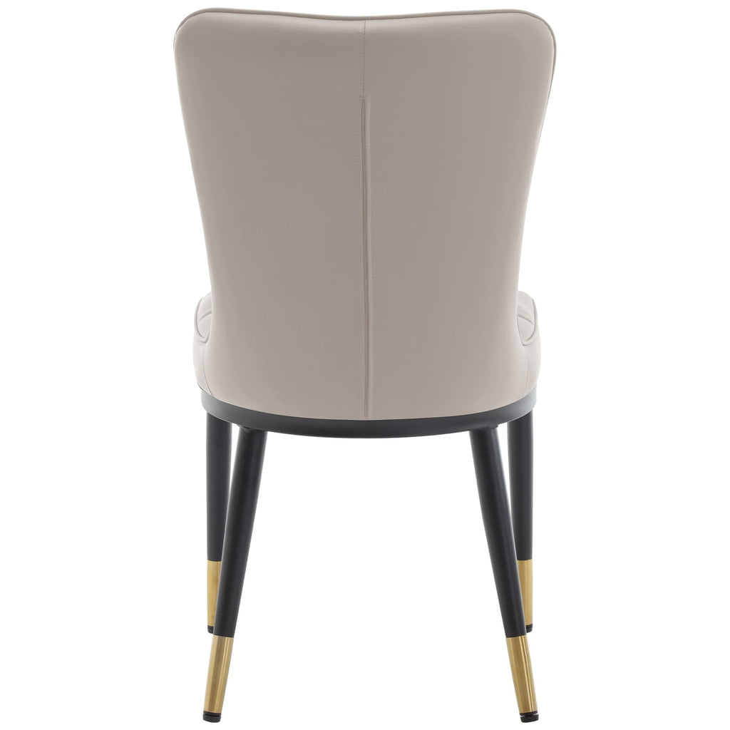 Faux Leather Upholstered Dining Chairs Set of 2/4