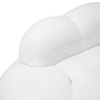 Floor Couch, Modern Loveseat Sofa, Lazy Sofa Round Floor Sofas, Cloud Memory Foam Boneless Couches for Living Room, Apartment