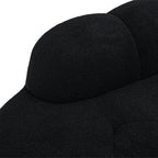 Floor Couch, Modern Loveseat Sofa, Lazy Sofa Round Floor Sofas, Cloud Memory Foam Boneless Couches for Living Room, Apartment