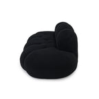 Floor Couch, Modern Loveseat Sofa, Lazy Sofa Round Floor Sofas, Cloud Memory Foam Boneless Couches for Living Room, Apartment