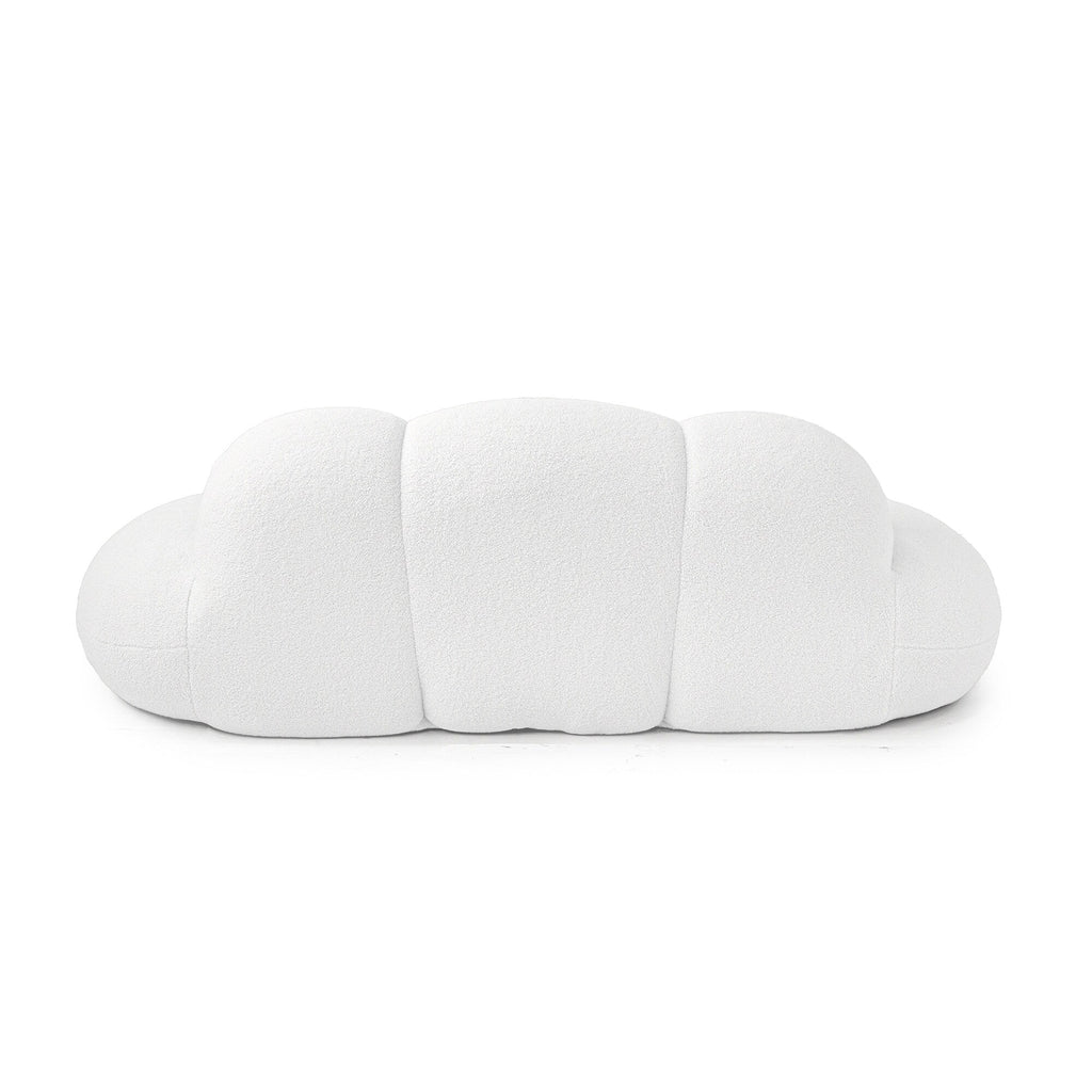 Floor Couch, Modern Loveseat Sofa, Lazy Sofa Round Floor Sofas, Cloud Memory Foam Boneless Couches for Living Room, Apartment