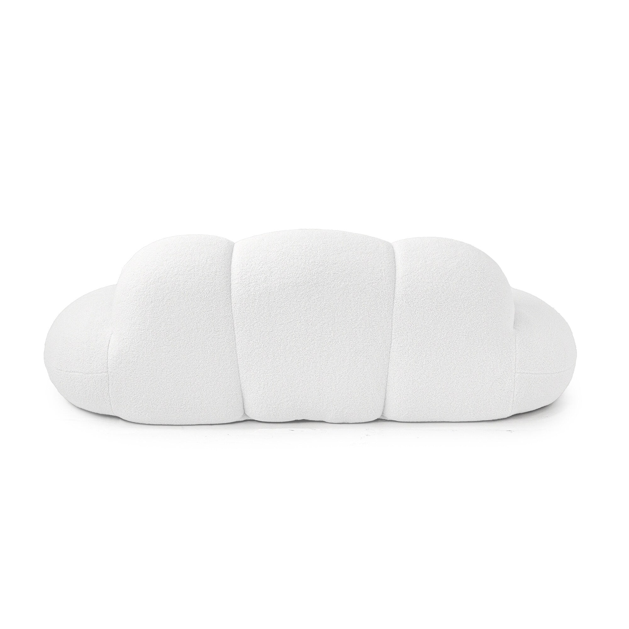 Floor Couch, Modern Loveseat Sofa, Lazy Sofa Round Floor Sofas, Cloud Memory Foam Boneless Couches for Living Room, Apartment