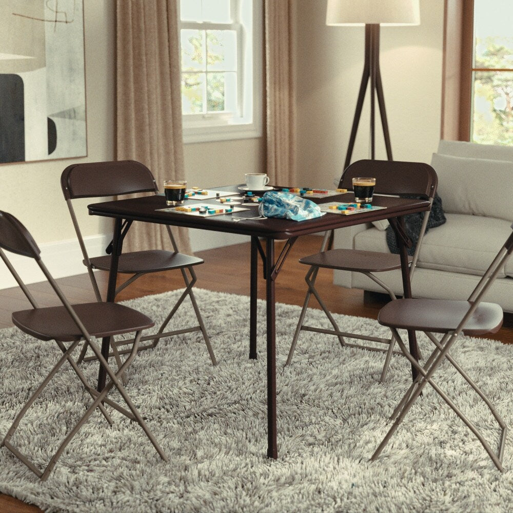 Foldable Vinyl Card Table