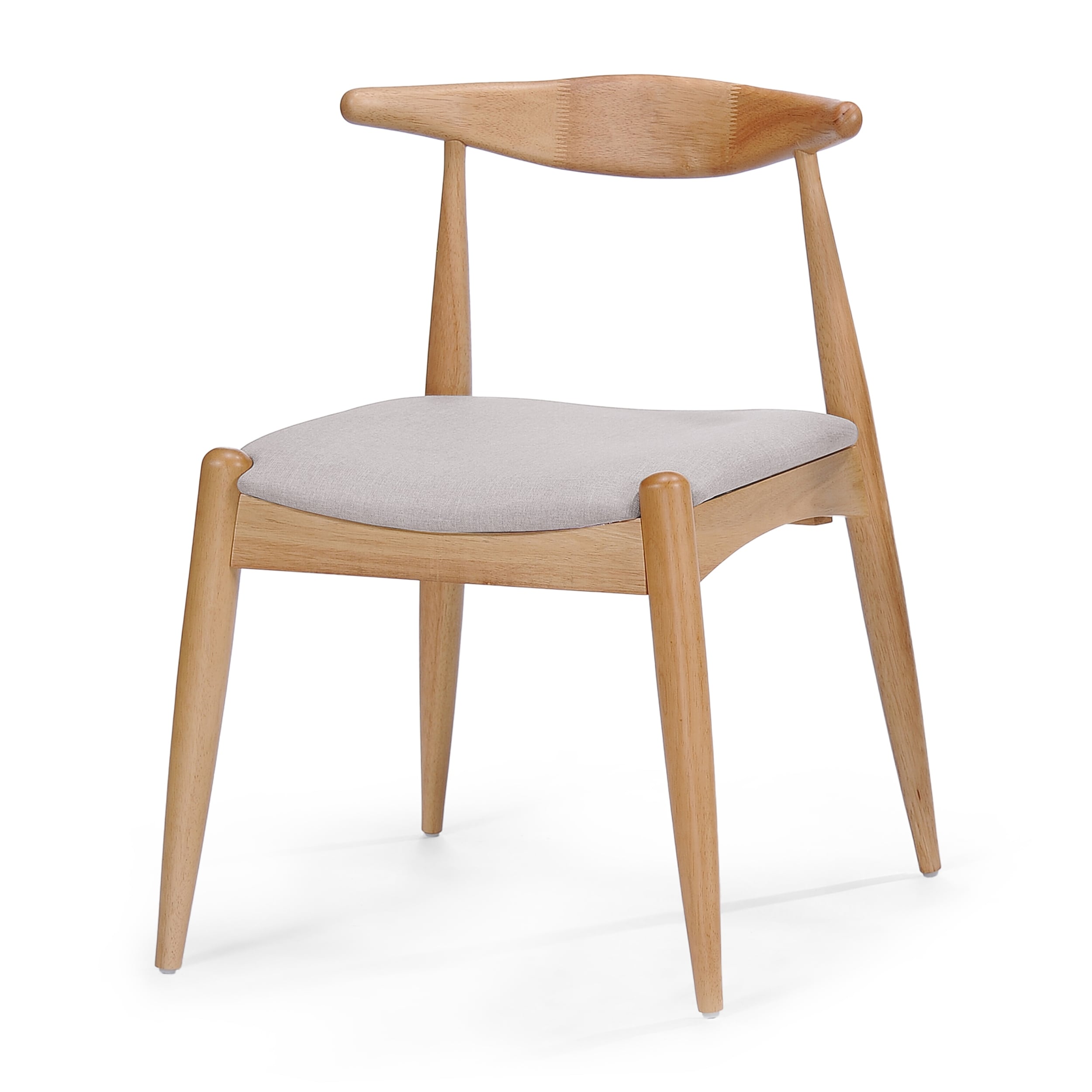Francie Mid-Century Modern Dining Chairs (Set of 2) by Christopher Knight Home - 20.50 W x 20.25 L x 29.75 H