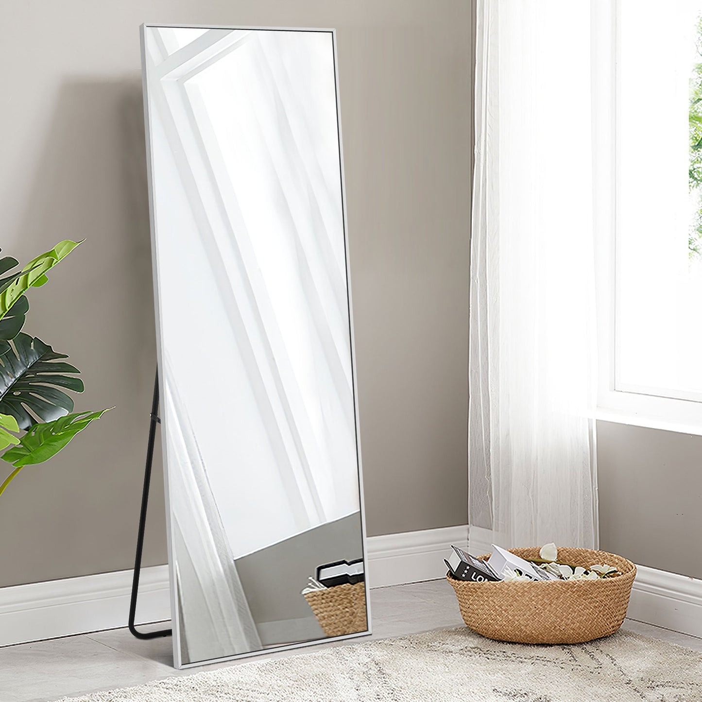 Full Length Mirror Large Wall Mounted Mirror Full Body Mirror