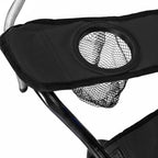 GoTeam Portable Double Folding Chair w/Removable Umbrella, Cooler Bag and Carry Case