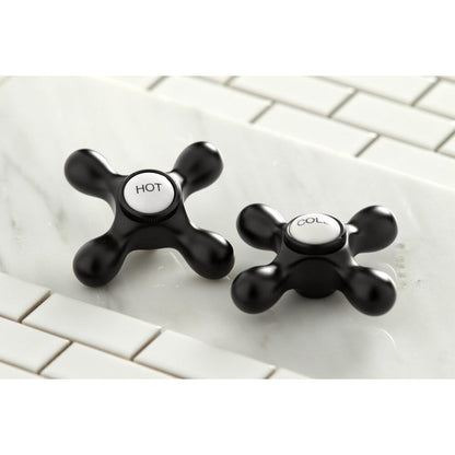 Kingston Brass Heritage Bridge Kitchen Faucet with Brass Sprayer