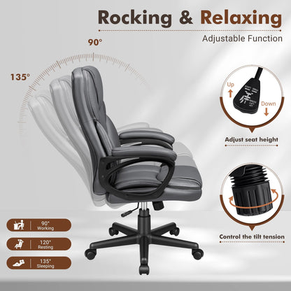 Homall Office Desk Chair High Back Executive Ergonomic Computer Chair