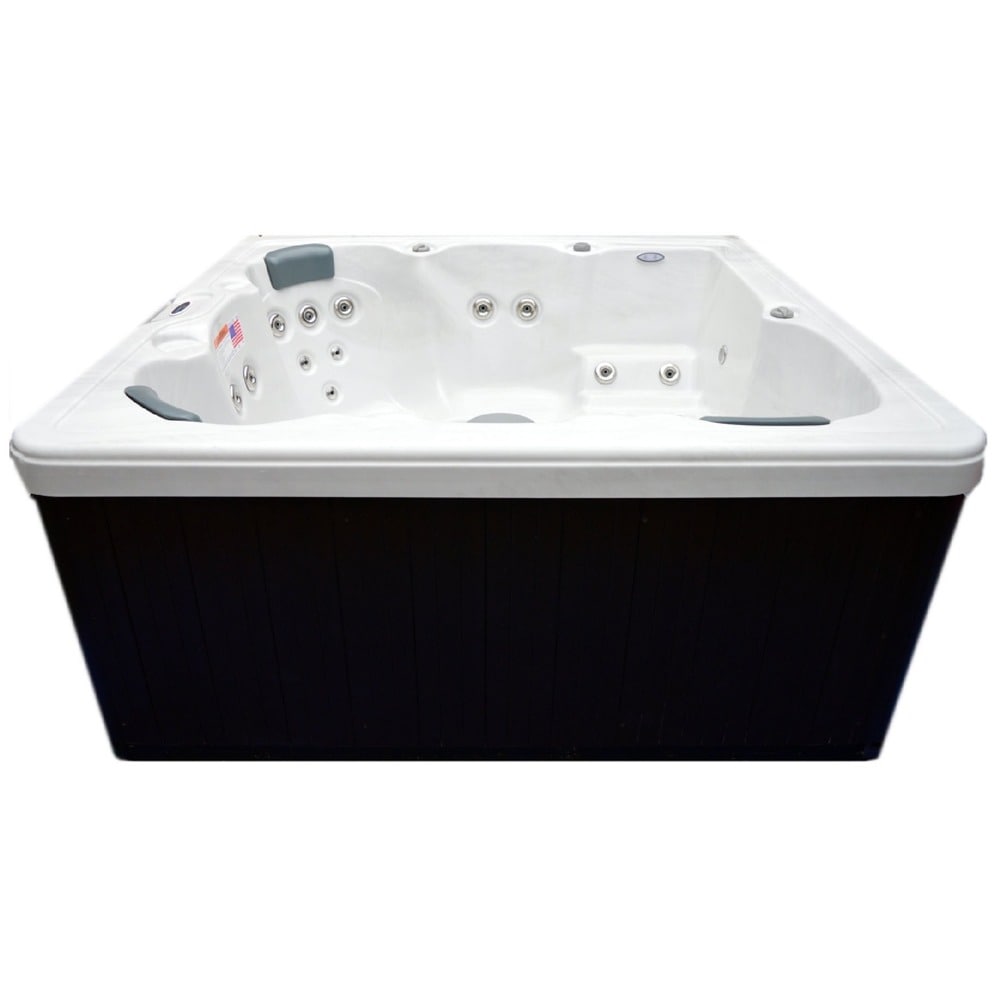 Home and Garden 5-person 51-jet Spa with Stainless Jets and Ozone - 80x80x34