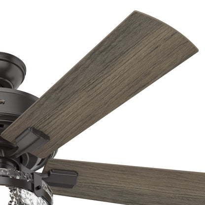 Hunter 52 Canyon Ridge Indoor / Outdoor Ceiling Fan LED Light, Handheld Remote - Farmhouse, Rustic, Industrial