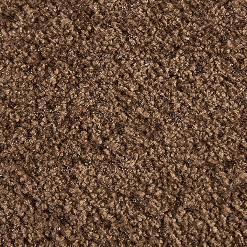 INK IVY Bailey Boucle-Style Curved Storage Accent Bench