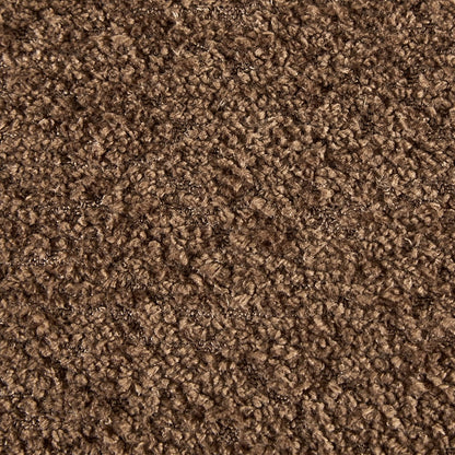 INK IVY Bailey Boucle-Style Curved Storage Accent Bench