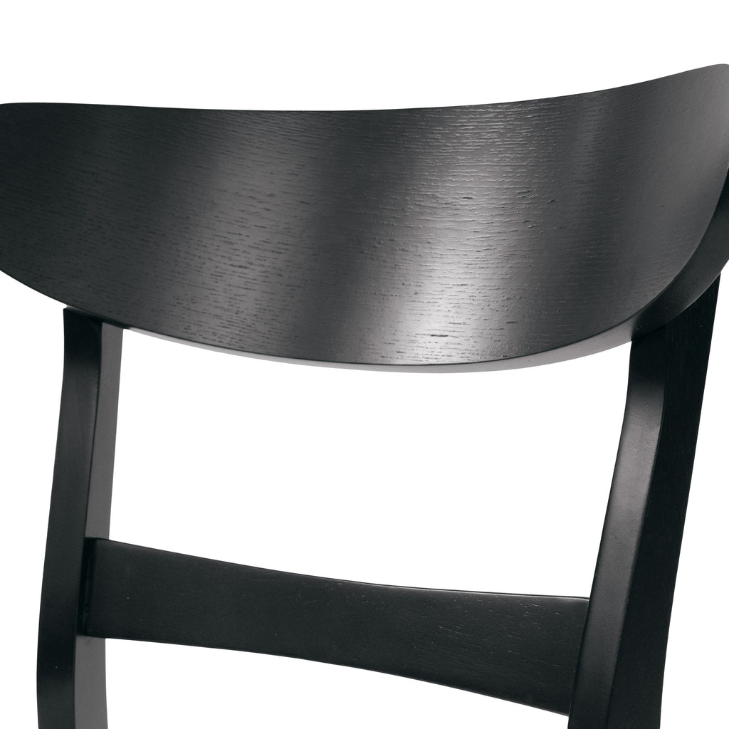 Abrielle Mid-Century Modern Upholstered Rubberwood Dining Chair (Set of 2) by Christopher Knight Home