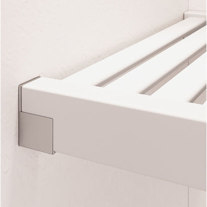 John Louis Home Solid Wood Reach-In Closet System White