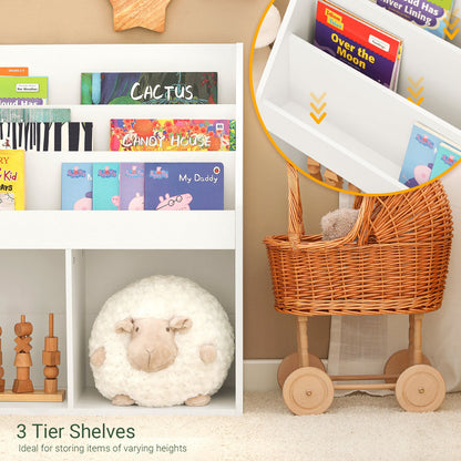 Étagère de rangement pour enfants SoBuy KMB01-W