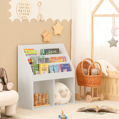 Étagère de rangement pour enfants SoBuy KMB01-W