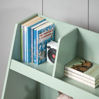 Bibliothèque SoBuy pour enfants, étagère de rangement pour jouets et jouets, 5 compartiments KMB19-GR