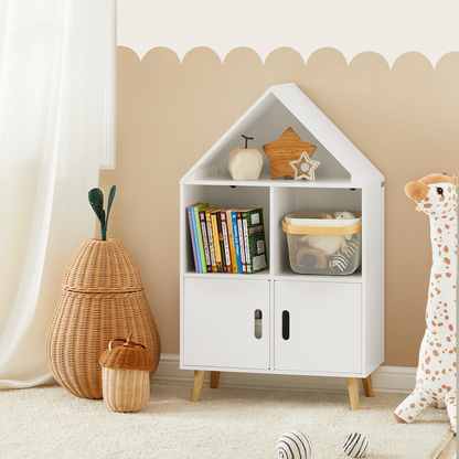 Étagère de rangement pour enfants SoBuy KMB58-W