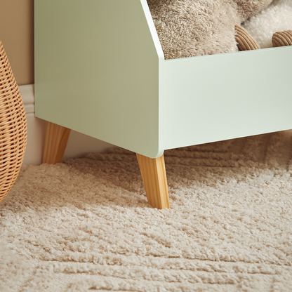 Bibliothèque pour enfants SoBuy, étagère à livres, étagère à jouets, étagère de rangement et d'exposition KMB90-GR