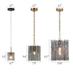Kasy Modern 1-Light Pendant Lights Glass Island Lights for Dining Room